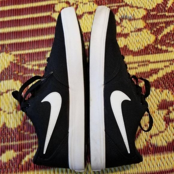 Nike SB Check Solarsoft Canvas Black Sneakers 11 - Picture 7 of 11